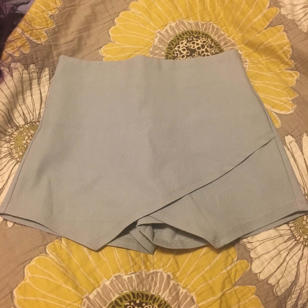 Grey skort. Super cute!